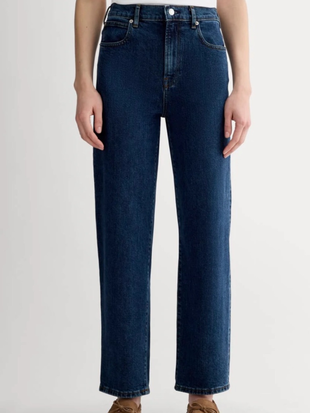 Everlane Way High jeans vintage indigo